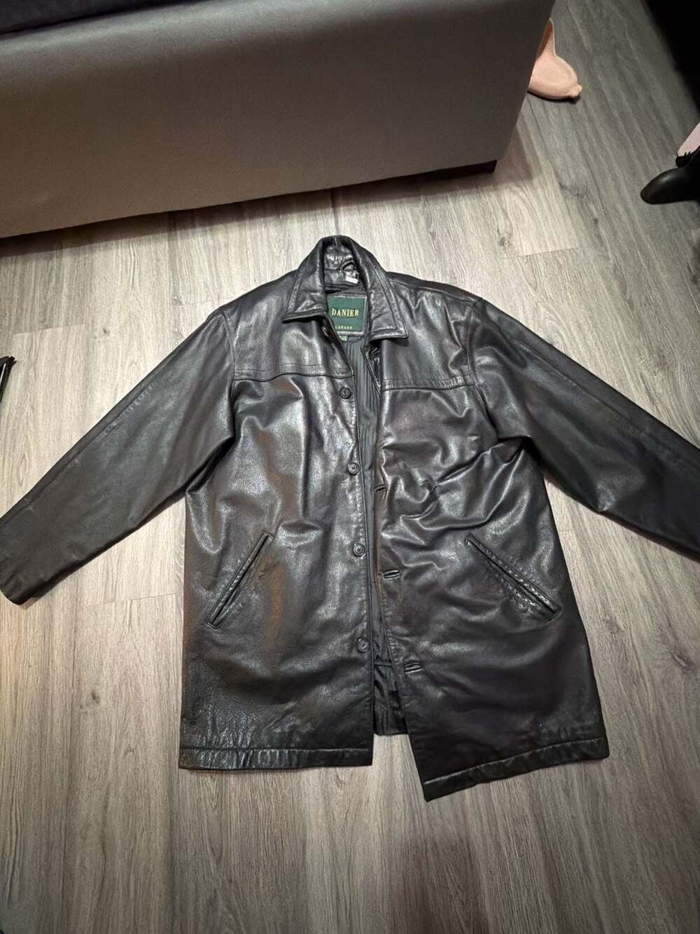 Danier Leather Jacket Black